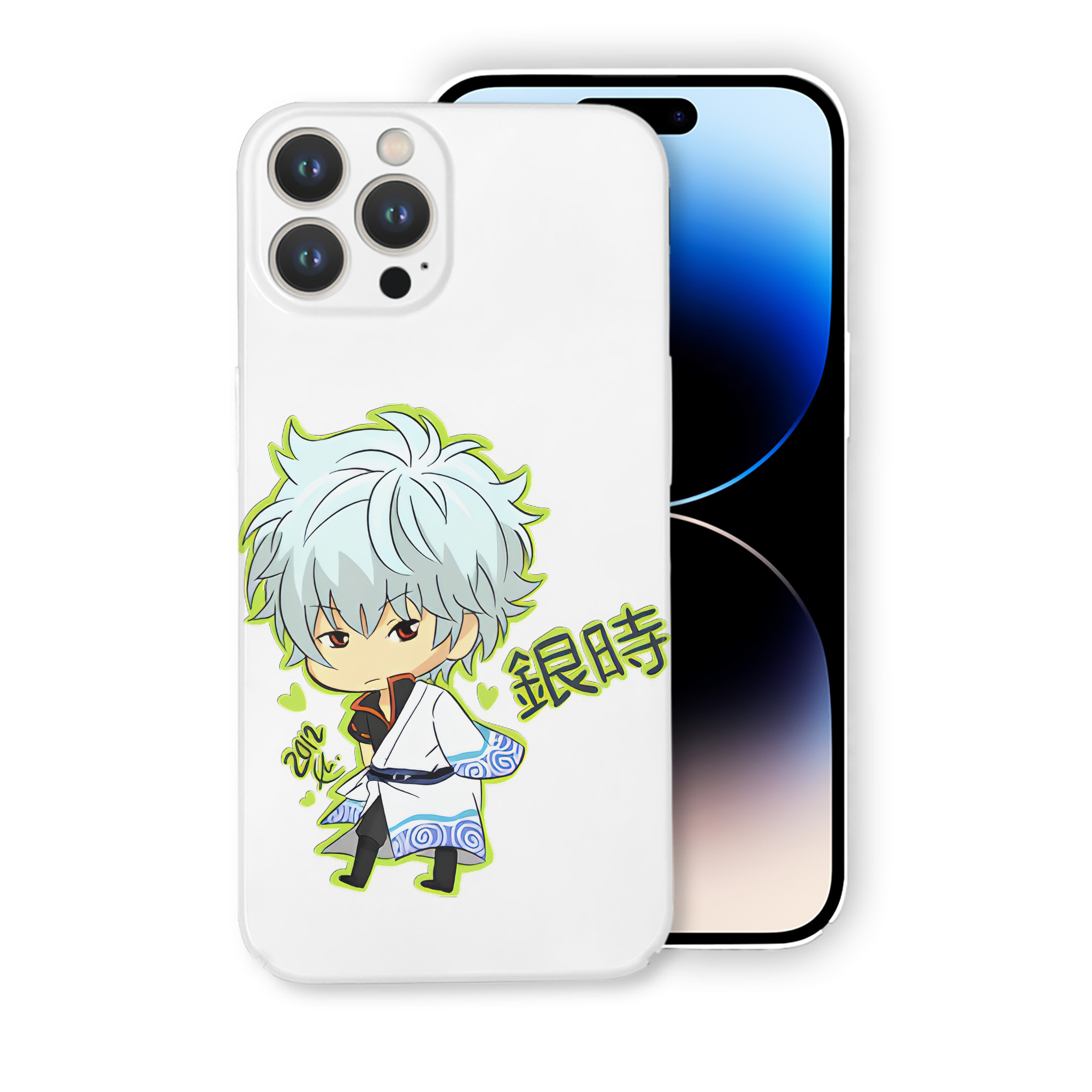 （画像用） ぎんたま 坂田銀時（さかたぎんとき） 神楽 志村新八（しむら しんぱち） GINTAMA Sakata Gintoki Kagura Shimura Shinpachi 【iPhone 14シリーズ対応】ハードケース